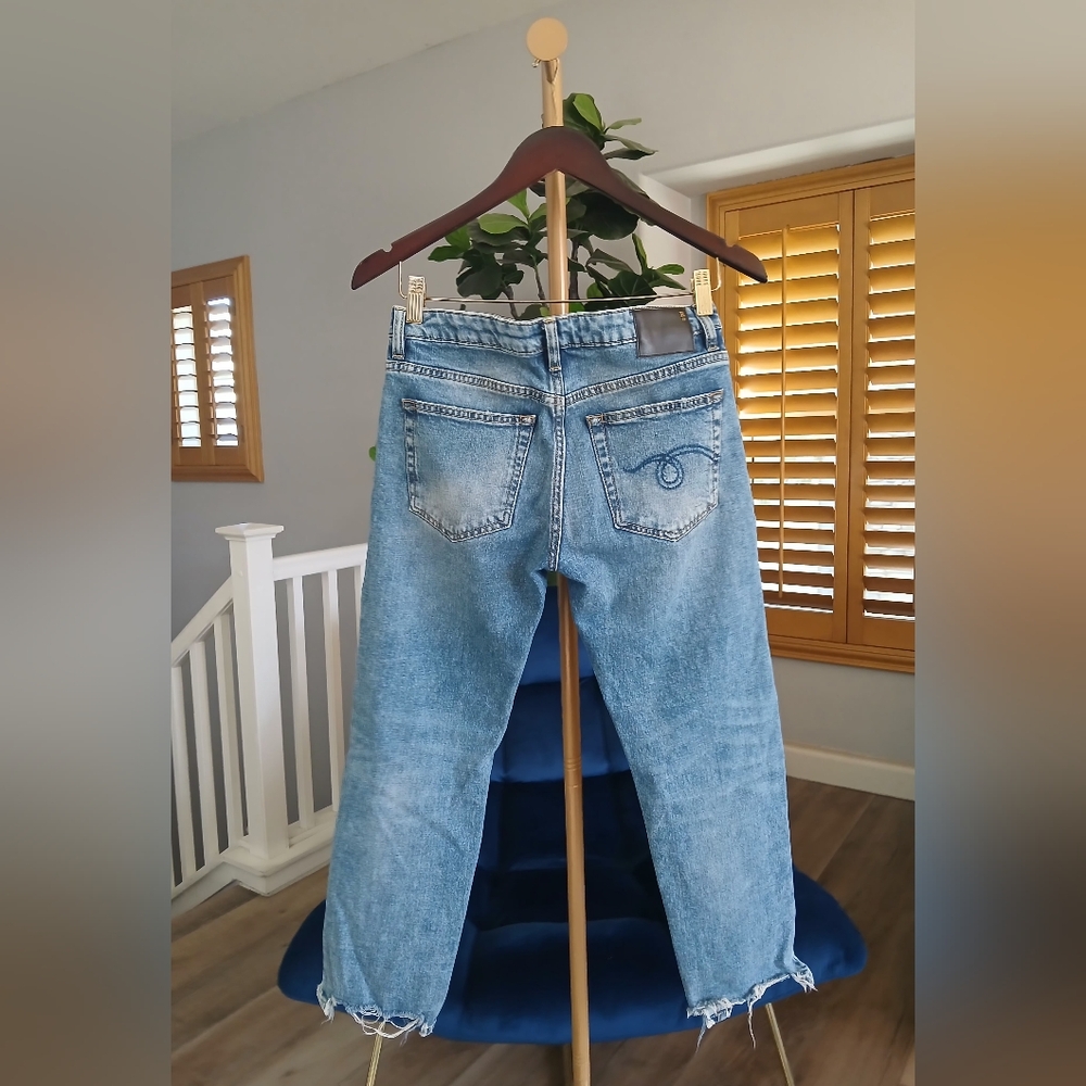 R13 Boy Straight Jeans. Size 26 - Picture 6 of 12